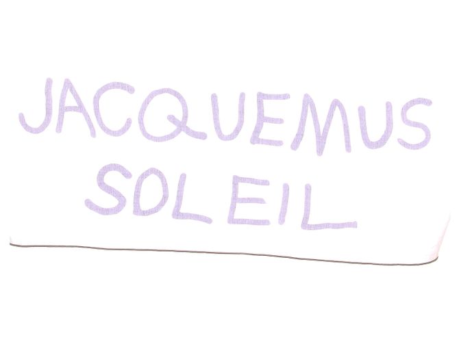 Pareo Jacquemus Sun-print Amarillo de Algodón - vista 4