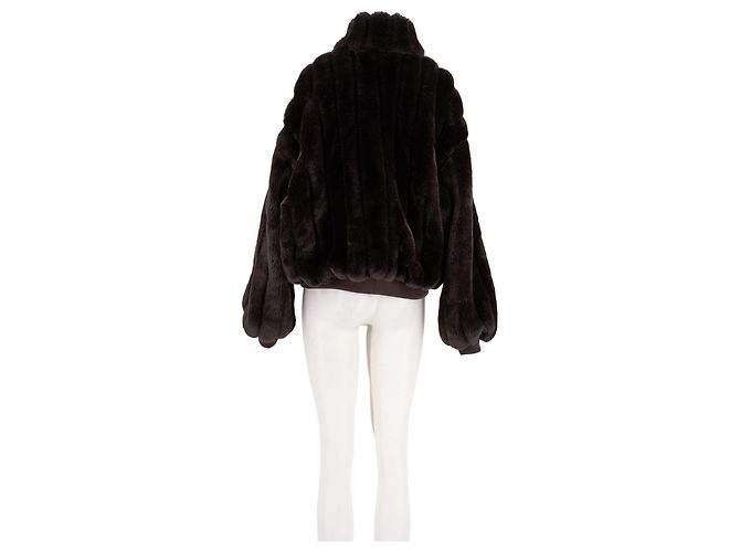 Autre Marque Kurzer Dufflecoat braun - Ansicht 2