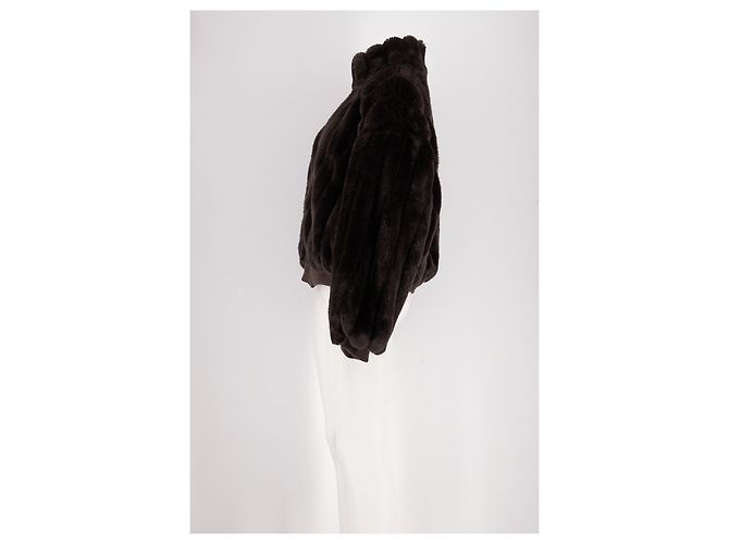 Autre Marque Kurzer Dufflecoat braun - Ansicht 3