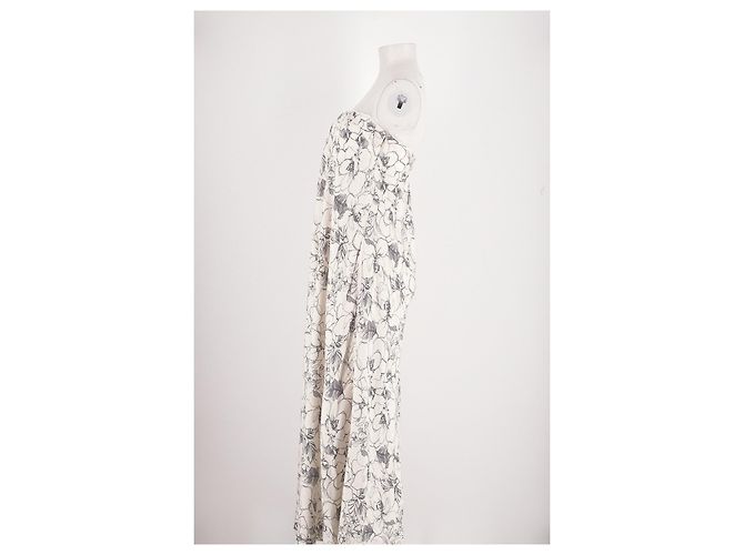 Autre Marque BEC & BRIDGE Maxikleid Weiß mit Blumenmuster - Ansicht 3