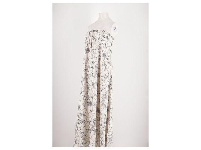 Autre Marque BEC & BRIDGE Maxikleid Weiß mit Blumenmuster - Ansicht 4