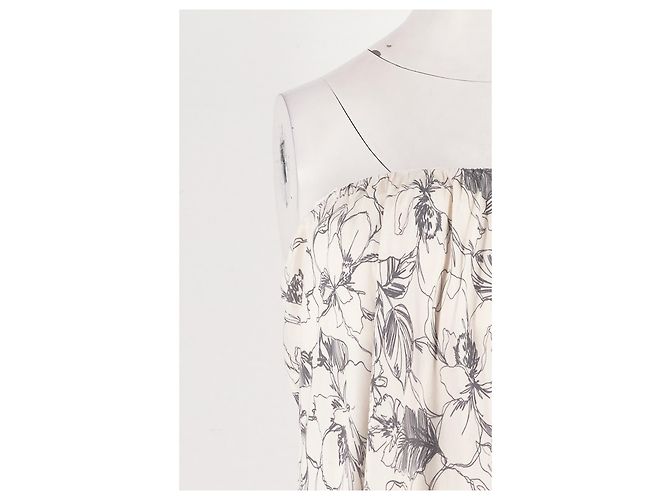 Autre Marque BEC & BRIDGE Maxikleid Weiß mit Blumenmuster - Ansicht 6