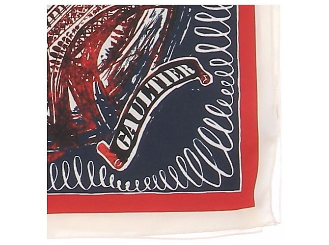 Jean Paul Gaultier Foulard stampato « Paris » - vista 3