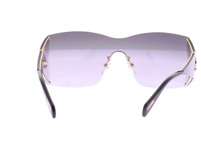Blumarine Gafas de sol negras oversize - vista 3