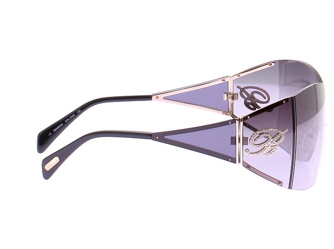 Blumarine Gafas de sol negras oversize - vista 4