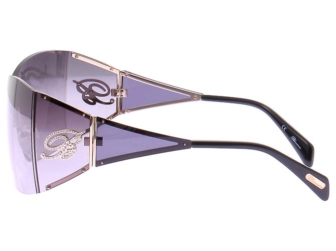 Blumarine Gafas de sol negras oversize - vista 5