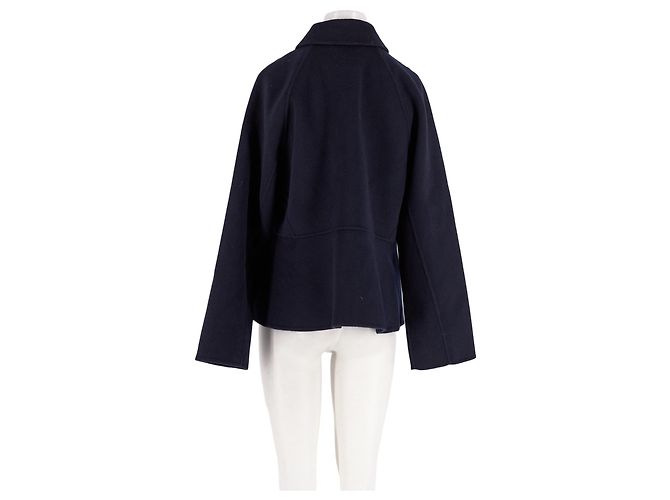 Autre Marque Giacca corta blu navy ALIGNE - vista 2