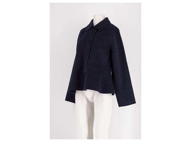 Autre Marque Giacca corta blu navy ALIGNE - vista 4