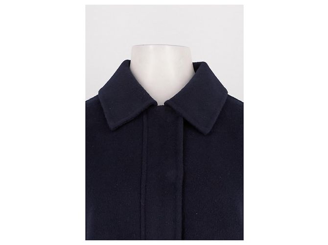 Autre Marque Giacca corta blu navy ALIGNE - vista 5