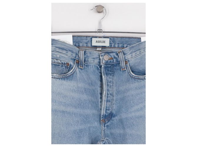 Vaqueros Wide Leg Agolde Azul Algodón Talla 27 - vista 3