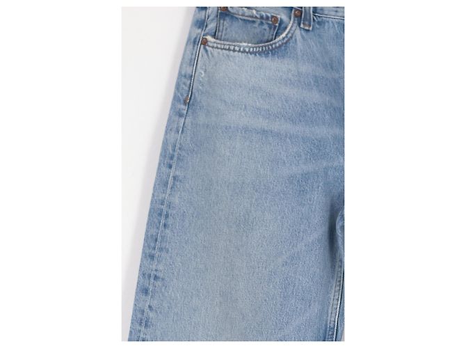Vaqueros Wide Leg Agolde Azul Algodón Talla 27 - vista 4