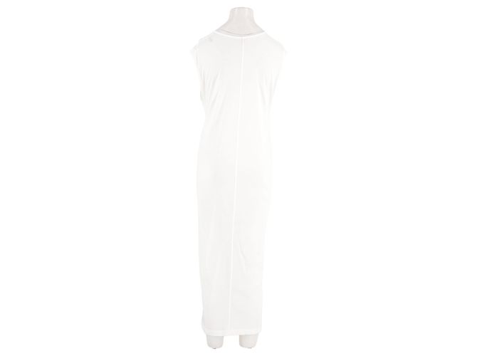 Totême Vestido de algodón blanco - vista 2