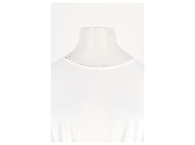 Totême Vestido de algodón blanco - vista 5