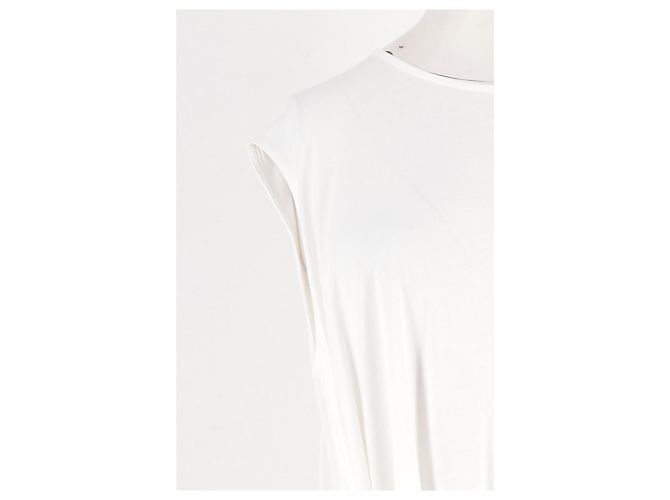 Totême Vestido de algodón blanco - vista 6