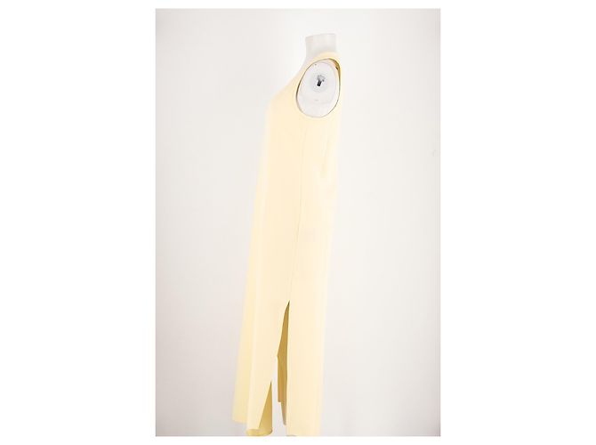 Autre Marque Vestido maxi sin mangas amarillo WARDROBE. NYC - vista 3