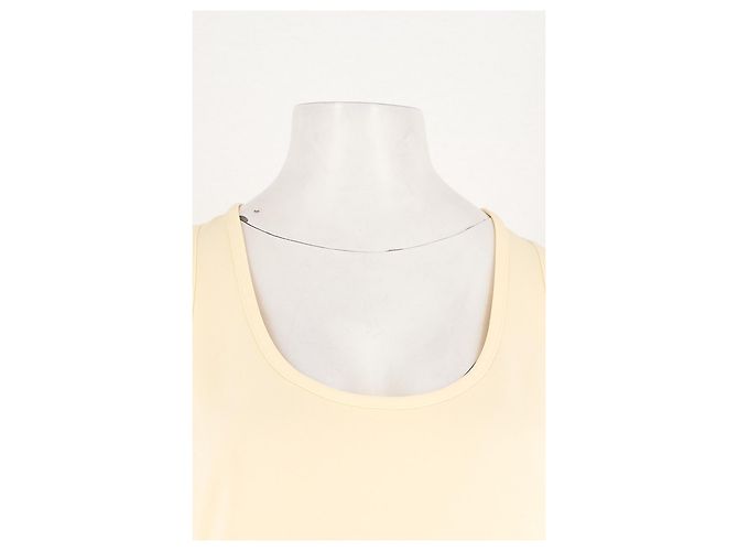 Autre Marque Vestido maxi sin mangas amarillo WARDROBE. NYC - vista 5