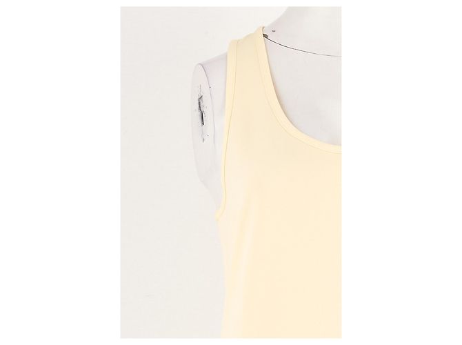 Autre Marque Vestido maxi sin mangas amarillo WARDROBE. NYC - vista 6