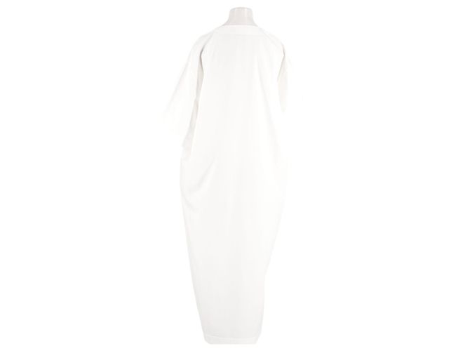 Autre Marque Vestido de algodón blanco - vista 2