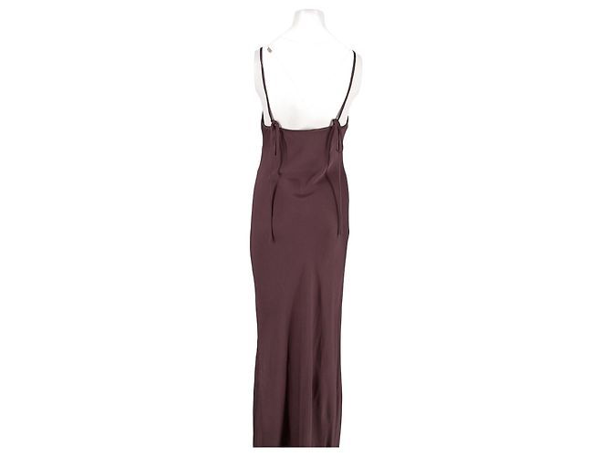 Autre Marque DISSH Maxikleid braun V Ausschnitt - Ansicht 2