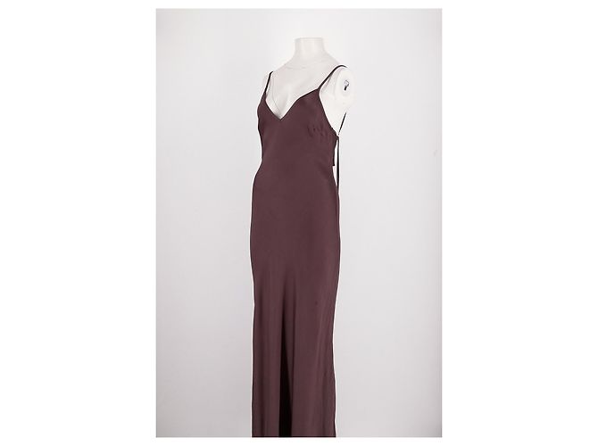 Autre Marque DISSH Maxikleid braun V Ausschnitt - Ansicht 4