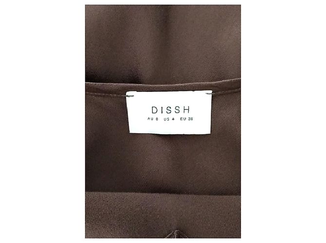 Autre Marque DISSH Maxikleid braun V Ausschnitt - Ansicht 7