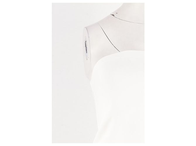 Autre Marque Top cropped branco sem mangas ANEMOS - vista 6