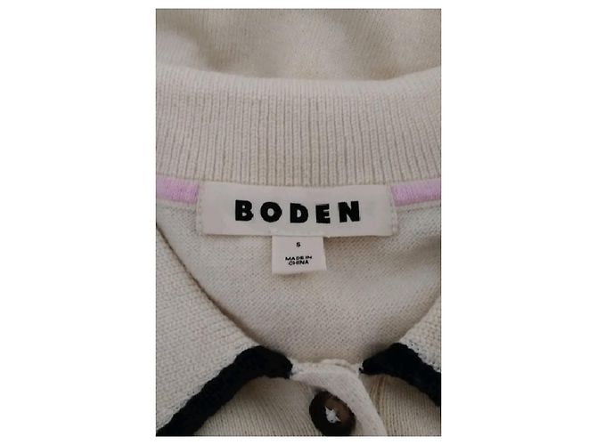 Autre Marque Polo de algodón blanco BODEN - vista 7