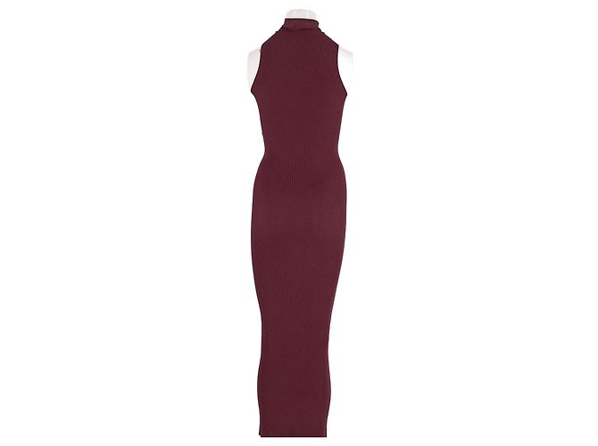 Autre Marque ARMARIUM Maxikleid Bordeaux mit Perlen - Ansicht 2