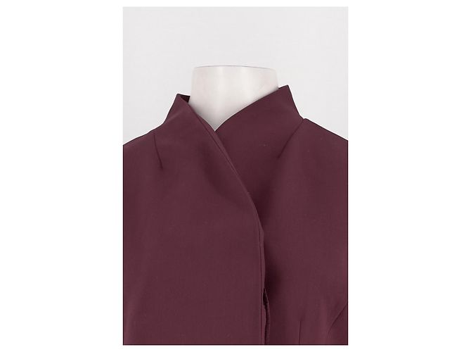 Autre Marque Kurzer bordeauxroter Blazer - Ansicht 5