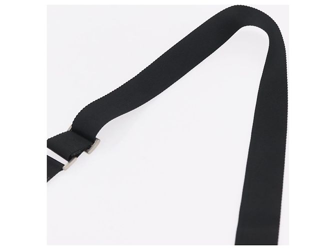 PRADA Shoulder Bag Nylon Black Silver - vista 14