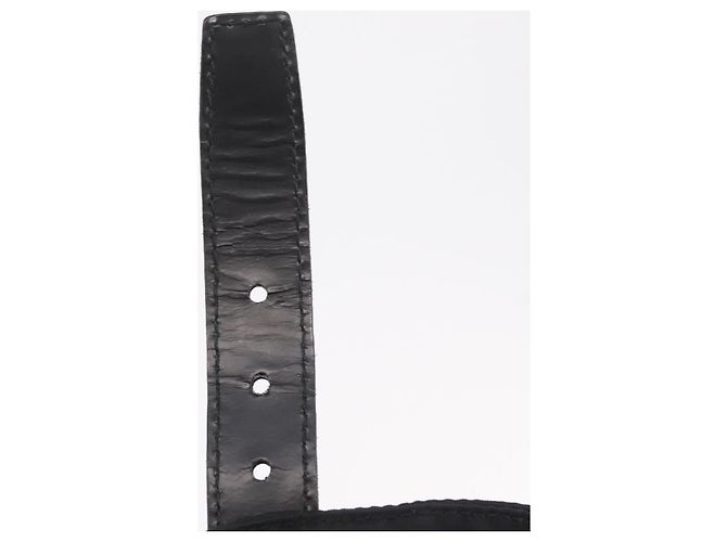 PRADA Shoulder Bag Nylon Black Silver - vista 8