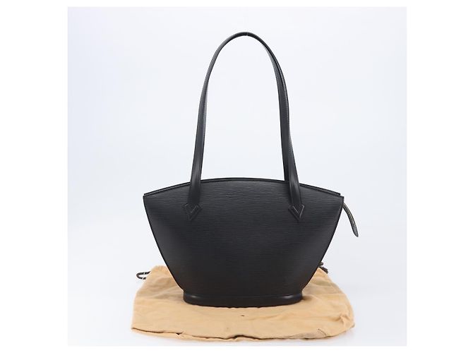 LOUIS VUITTON Epi Saint Jacques Powanie Long Bag Black M52332 LV - vista 12