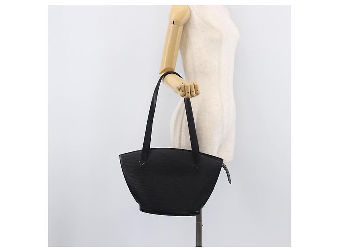 LOUIS VUITTON Epi Saint Jacques Powanie Long Bag Black M52332 LV - vista 22