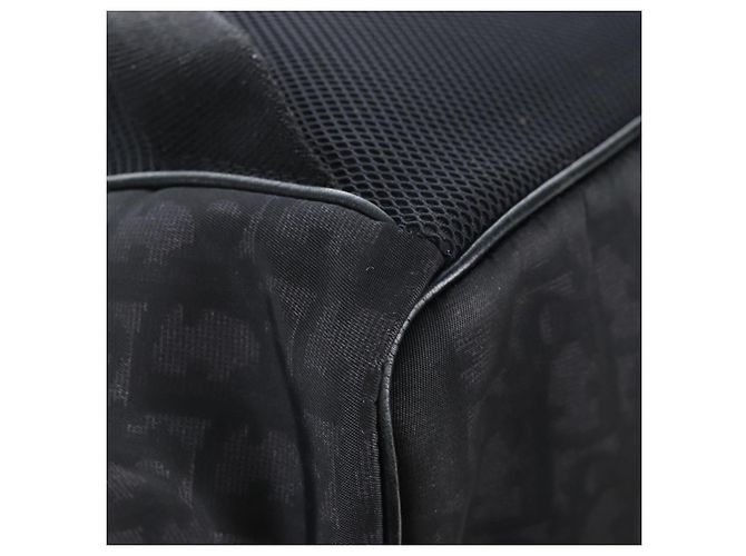 Christian Dior Trotter Motion Oblique Backpack Nylon Black Silver - vista 19