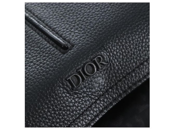 Christian Dior Trotter Motion Oblique Backpack Nylon Black Silver - vista 23