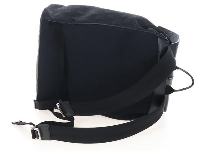Christian Dior Trotter Motion Oblique Backpack Nylon Black Silver - vista 8