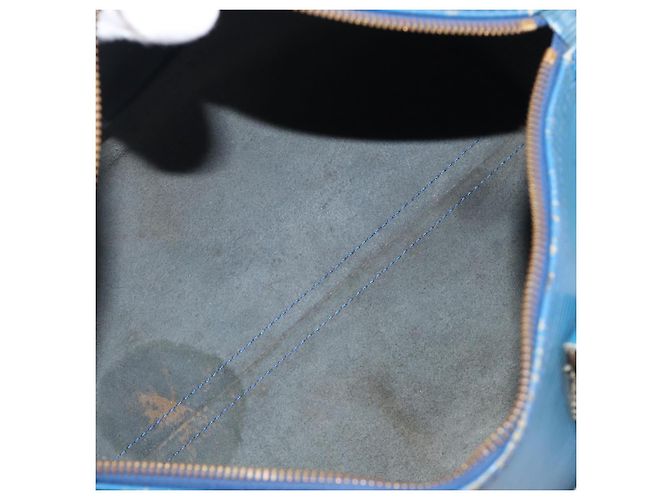 LOUIS VUITTON Epi Speedy 30 Hand Bag Toledo Blue M43005 LV - vista 11