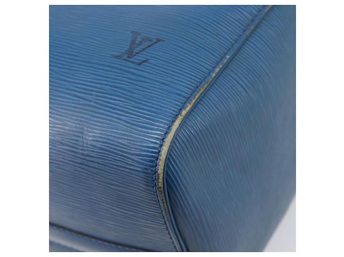 LOUIS VUITTON Epi Speedy 30 Hand Bag Toledo Blue M43005 LV - vista 19