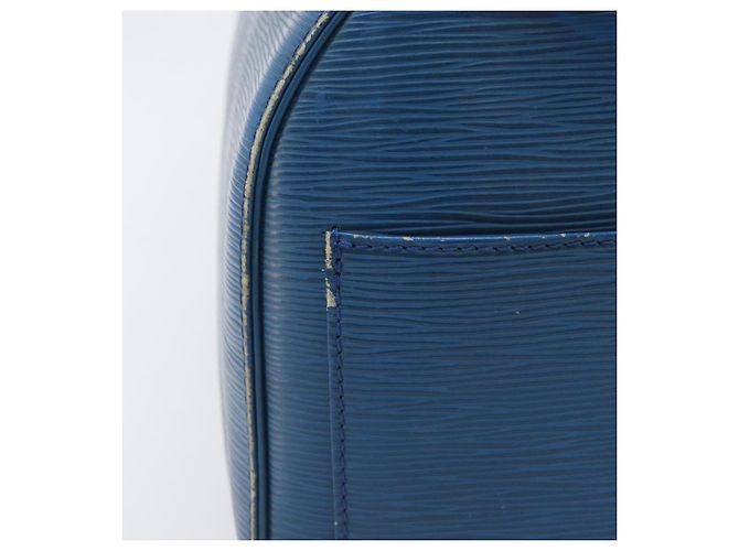 LOUIS VUITTON Epi Speedy 30 Hand Bag Toledo Blue M43005 LV - vista 5