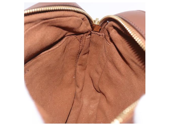 Stella Mc Cartney Stella McCartney Chain Shoulder Bag Leather Boa Brown Gold - vista 22