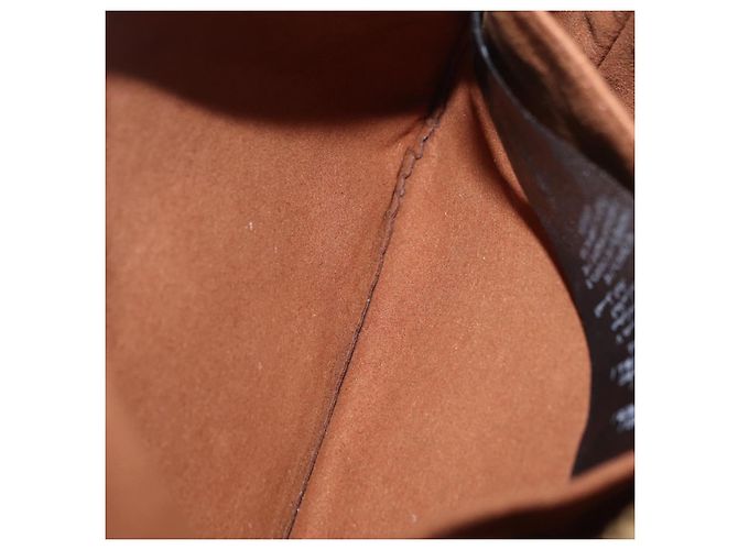 Stella Mc Cartney Stella McCartney Chain Shoulder Bag Leather Boa Brown Gold - vista 24