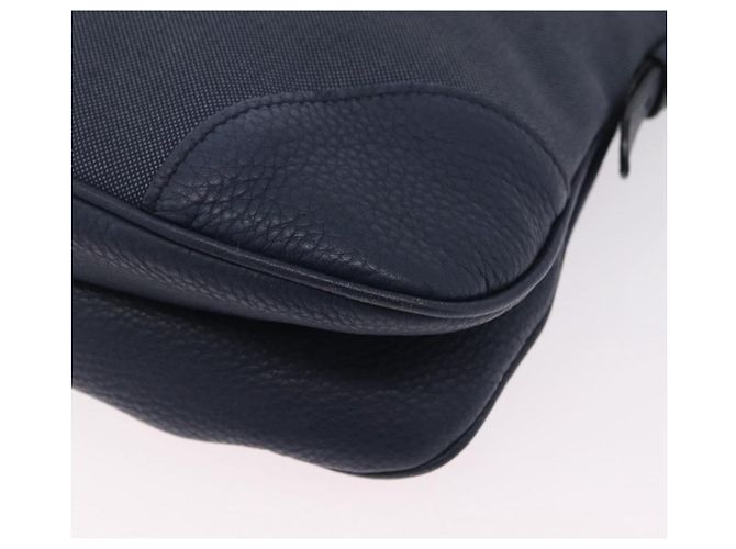 PRADA Shoulder Bag Jacquard Navy Gold - vista 16