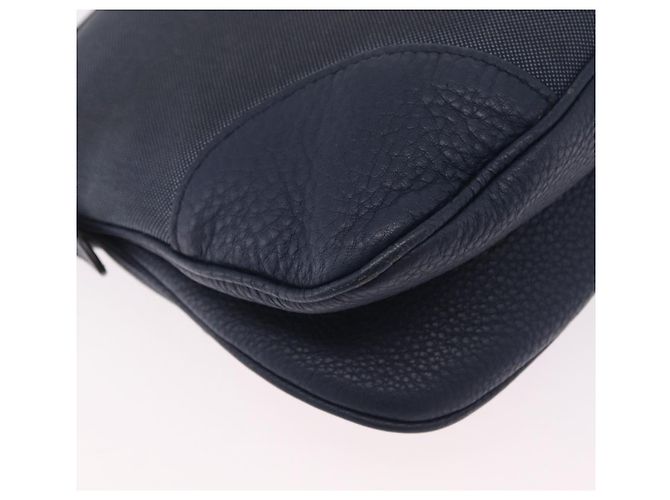 PRADA Shoulder Bag Jacquard Navy Gold - vista 17