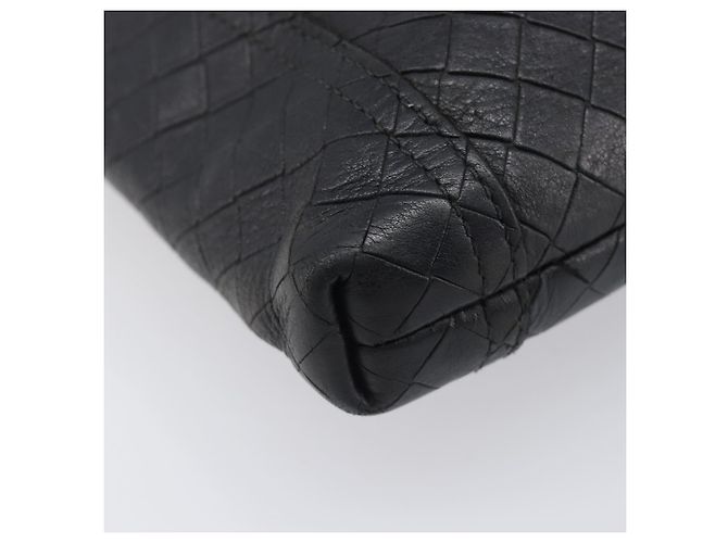 Bottega Veneta Shoulder Bag Leather Black Gold Tone - vista 15