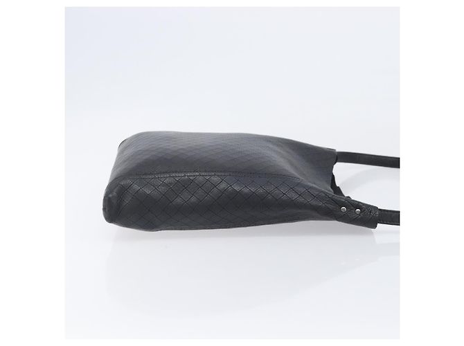 Bottega Veneta Shoulder Bag Leather Black Gold Tone - vista 3