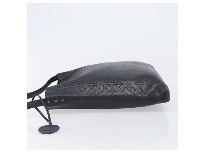 Bottega Veneta Shoulder Bag Leather Black Gold Tone - vista 4