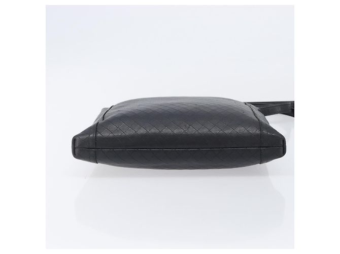 Bottega Veneta Shoulder Bag Leather Black Gold Tone - vista 5