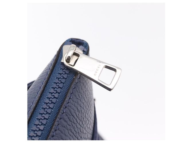 GUCCI GG Shoulder Bag Nylon Navy Silver 510342 - vista 20