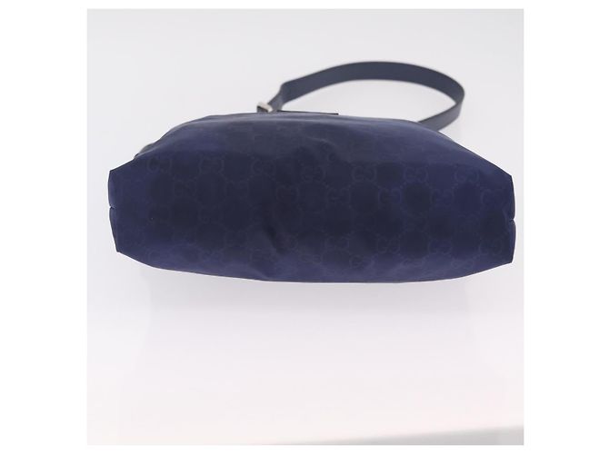 GUCCI GG Shoulder Bag Nylon Navy Silver 510342 - vista 5