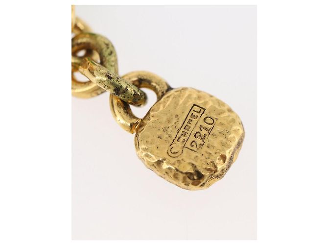 CHANEL Earring metal Gold Tone CC - vista 10